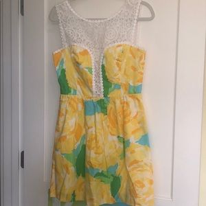 Yellow Lily Pulitzer dress